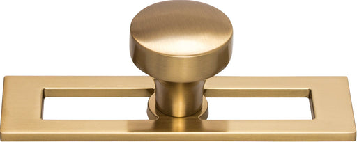 Top Knobs TK901HB 1-1/4in (32mm) Kinney Knob Honey Bronze - KnobDepot