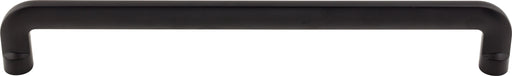Top Knobs TK3047BLK 12in (305mm) Hartridge Appliance Pull Flat Black - KnobDepot