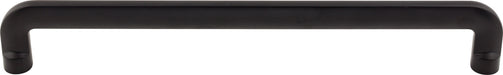 Top Knobs TK3048BLK 18in (457mm) Hartridge Appliance Pull Flat Black - KnobDepot