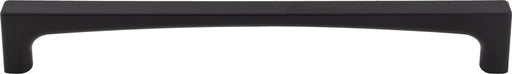 Top Knobs TK1018BLK 12in (305mm) Riverside Appliance Pull Flat Black - KnobDepot