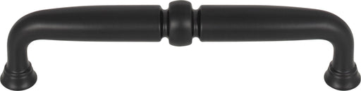 Top Knobs TK1022BLK 5-1/16in (128mm) Henderson Pull Flat Black - KnobDepot