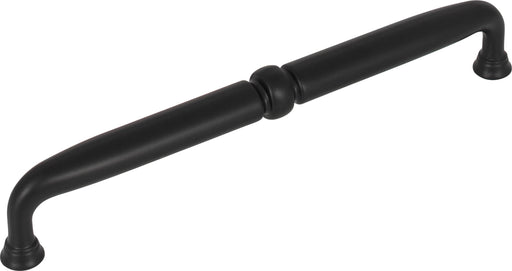 Top Knobs TK1024BLK 7-9/16in (192mm) Henderson Pull Flat Black - KnobDepot