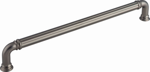 Top Knobs TK327AG 12in (305mm) Reeded Appliance Pull Ash Gray - KnobDepot