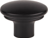 Top Knobs TK3051BLK 1-3/8in (35mm) Julian Oval Knob Flat Black - KnobDepot