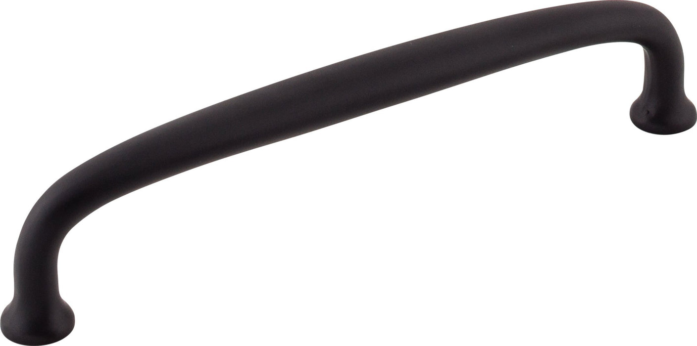 Top Knobs M1683 6in (153mm) Charlotte Pull Flat Black - KnobDepot
