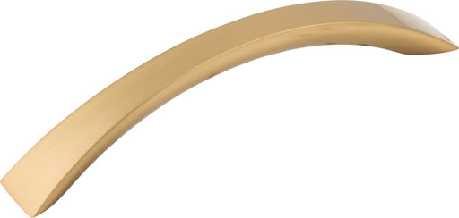 Top Knobs M1578 5-1/16in (128mm) Crescent Flair Pull Honey Bronze - KnobDepot