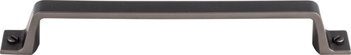 Top Knobs TK745AG 6-5/16in (160mm) Channing Pull Ash Gray - KnobDepot
