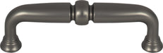 Top Knobs TK1021AG 3-3/4in (96mm) Henderson Pull Ash Gray - KnobDepot