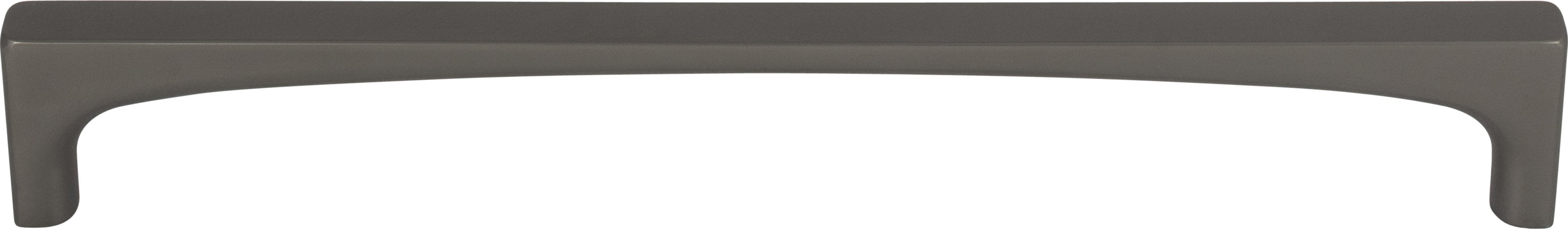 Top Knobs TK1015AG 7-9/16in (192mm) Riverside Pull Ash Gray - KnobDepot