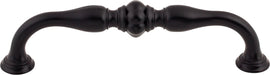 Top Knobs TK693BLK 5-1/16in (128mm) Allington Pull Flat Black - KnobDepot