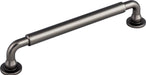Top Knobs TK824AG 6-5/16in (160mm) Lily Pull Ash Gray - KnobDepot