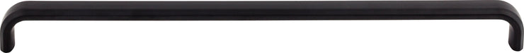Top Knobs TK3016BLK 12in (305mm) Telfair Pull Flat Black - KnobDepot