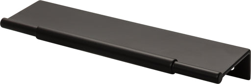 Top Knobs TK972BLK 5in (127mm) Crestview Tab Pull Flat Black - KnobDepot