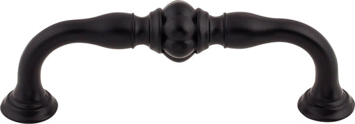 Top Knobs TK692BLK 3-3/4in (96mm) Allington Pull Flat Black - KnobDepot