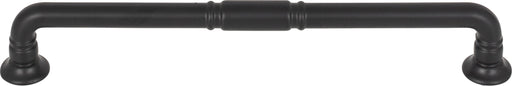 Top Knobs TK1005BLK 7-9/16in (192mm) Kent Pull Flat Black - KnobDepot