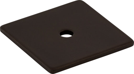 Top Knobs TK95ORB 1-1/4in (32mm) Square Backplate Oil Rubbed Bronze - KnobDepot