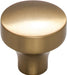 Top Knobs TK901HB 1-1/4in (32mm) Kinney Knob Honey Bronze - KnobDepot