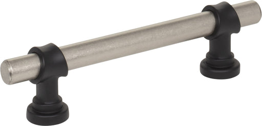 Top Knobs M2707 3-3/4in (96mm) Bit Pull Pewter Antique/Flat Black - KnobDepot
