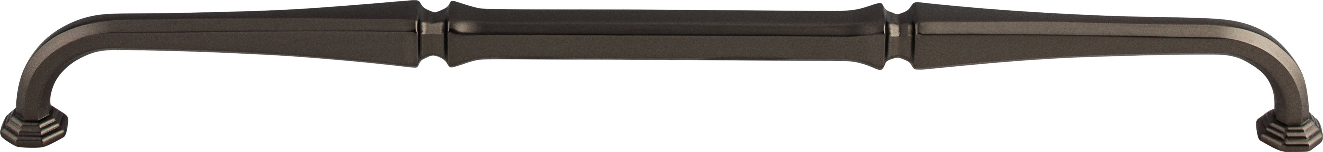 Top Knobs TK345AG 12in (305mm) Chalet Pull Ash Gray - KnobDepot