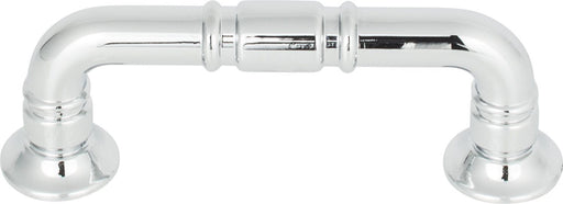 Top Knobs TK1001PC 3in (76mm) Kent Pull Polished Chrome - KnobDepot