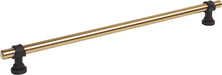 Top Knobs M2765 12in (305mm) Bit Pull Honey Bronze/Flat Black - KnobDepot