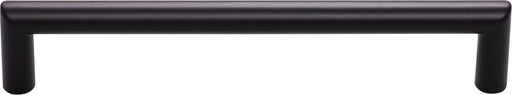 Top Knobs TK943BLK 6-5/16in (160mm) Kinney Pull Flat Black - KnobDepot