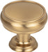 Top Knobs TK832HB 1-3/8in (35mm) Eden Knob Honey Bronze - KnobDepot