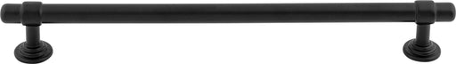 Top Knobs TK3005BLK 8-13/16in (224mm) Ellis Pull Flat Black - KnobDepot
