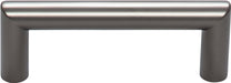 Top Knobs TK940AG 3in (76mm) Kinney Pull Ash Gray - KnobDepot