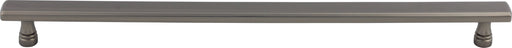 Top Knobs TK857AG 12in (305mm) Kingsbridge Pull Ash Gray - KnobDepot