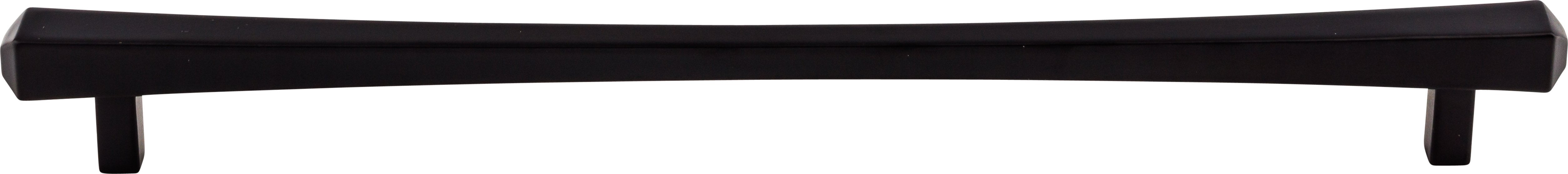 Top Knobs TK817BLK 12in (305mm) Juliet Pull Flat Black - KnobDepot