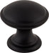 Top Knobs M1878 1-1/4in (32mm) Rounded Knob Flat Black - KnobDepot