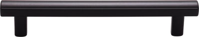 Top Knobs TK905BLK 5-1/16in (128mm) Hillmont Pull Flat Black - KnobDepot
