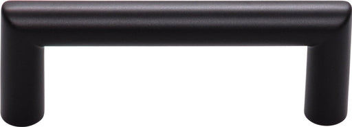 Top Knobs TK940BLK 3in (76mm) Kinney Pull Flat Black - KnobDepot