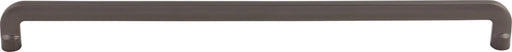 Top Knobs TK3046AG 12in (305mm) Hartridge Pull Ash Gray - KnobDepot