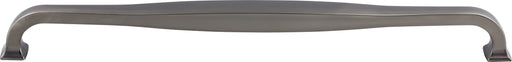 Top Knobs TK726AG 12in (305mm) Contour Pull Ash Gray - KnobDepot