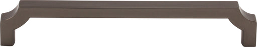 Top Knobs TK3023AG 6-5/16in (160mm) Davenport Pull Ash Gray - KnobDepot