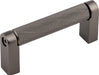 Top Knobs M2614 3in (76mm) Amwell Bar Pull Ash Gray - KnobDepot