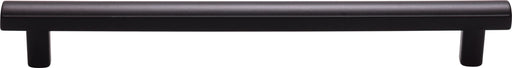 Top Knobs TK907BLK 7-9/16in (192mm) Hillmont Pull Flat Black - KnobDepot