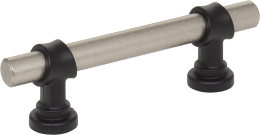 Top Knobs M2703 3in (76mm) Bit Pull Pewter Antique/Flat Black - KnobDepot