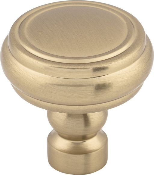 Top Knobs TK880HB 1-1/4in (32mm) Brixton Rimmed Knob Honey Bronze - KnobDepot