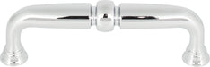 Top Knobs TK1021PC 3-3/4in (96mm) Henderson Pull Polished Chrome - KnobDepot