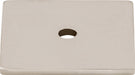 Top Knobs TK95PN 1-1/4in (32mm) Square Backplate Polished Nickel - KnobDepot