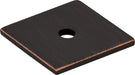Top Knobs TK94TB 1in (25mm) Square Backplate Tuscan Bronze - KnobDepot