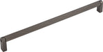 Top Knobs M2626 24in (610mm) Amwell Appliance Pull Ash Gray - KnobDepot