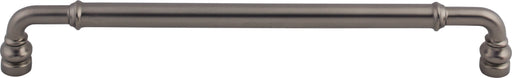 Top Knobs TK887AG 8-13/16in (224mm) Brixton Pull Ash Gray - KnobDepot
