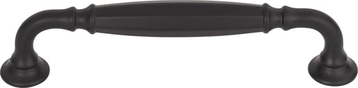 Top Knobs TK1052BLK 5-1/16in (128mm) Barrow Pull Flat Black - KnobDepot