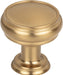 Top Knobs TK831HB 1-3/16in (30mm) Eden Knob Honey Bronze - KnobDepot