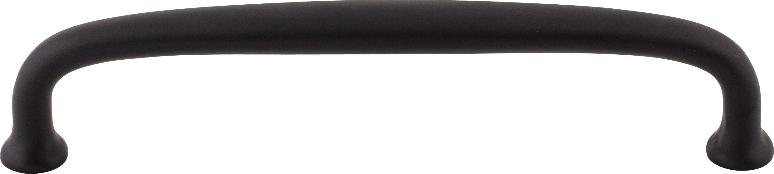 6in (153mm) Charlotte Pull Flat Black - Top Knobs T-M1683