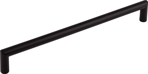 Top Knobs TK945BLK 8-13/16in (224mm) Kinney Pull Flat Black - KnobDepot